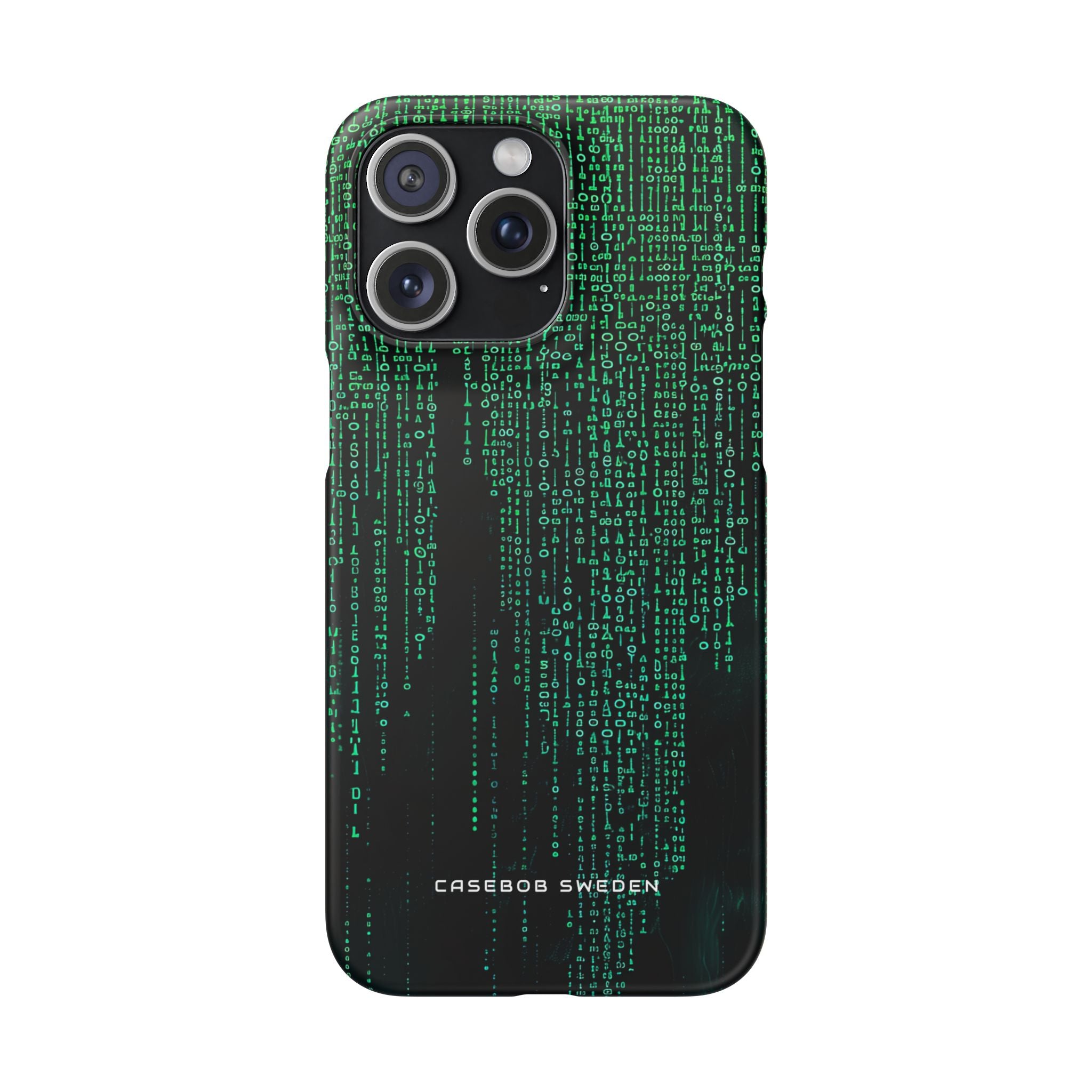 Matrix Gradient Flow iPhone 15 - Slim Phone Case