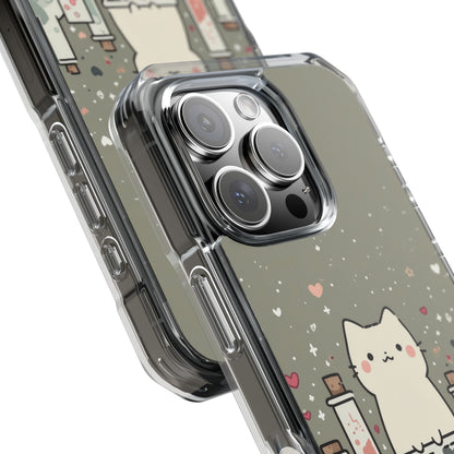 Cat Explores Potions iPhone Case - Impact