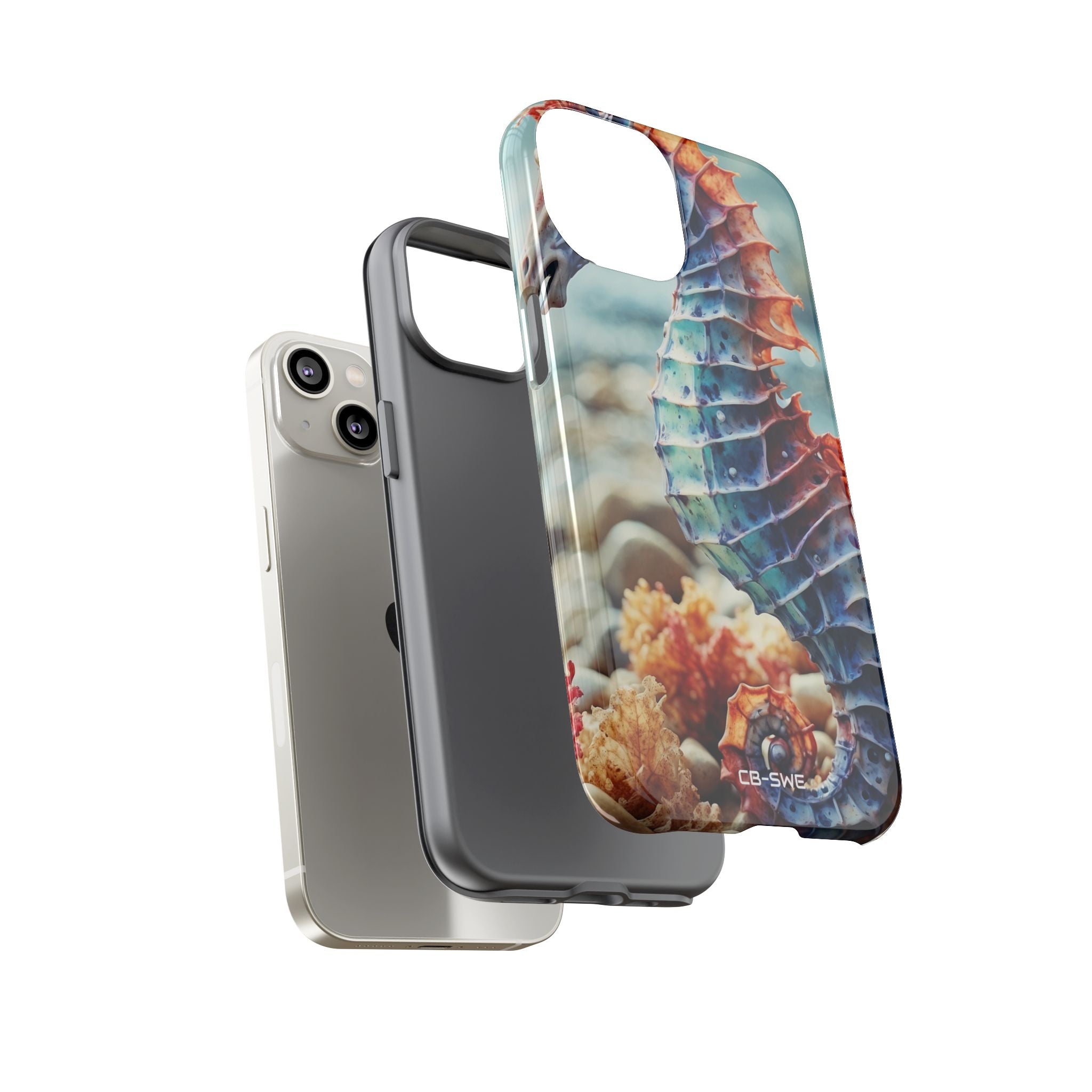 Seahorse Dances Freely - iPhone Case