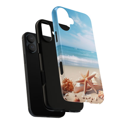 Shells Rest Beneath Waves - iPhone Case
