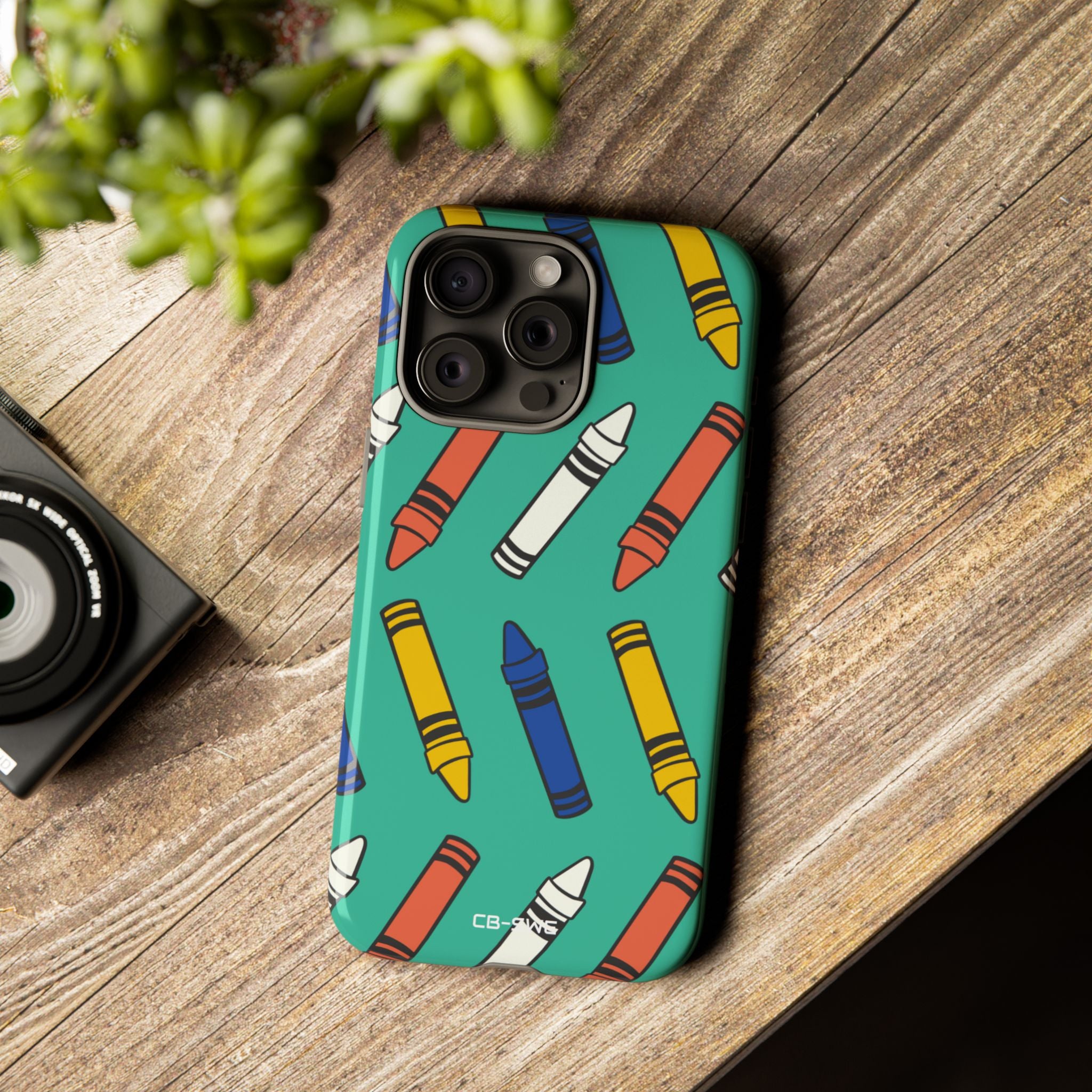 Crayons Dance Playfully - iPhone Case