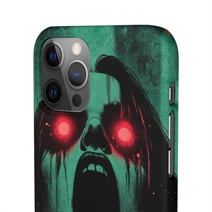 Haunting Glow of Gothic Eyes iPhone 12 - Slim Phone Case