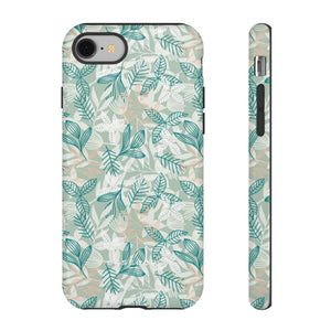 Light Green Leaf - Protective Phone Case