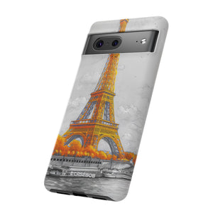 Autumnal Parisian Glow | Protective Phone Case for Google Pixel