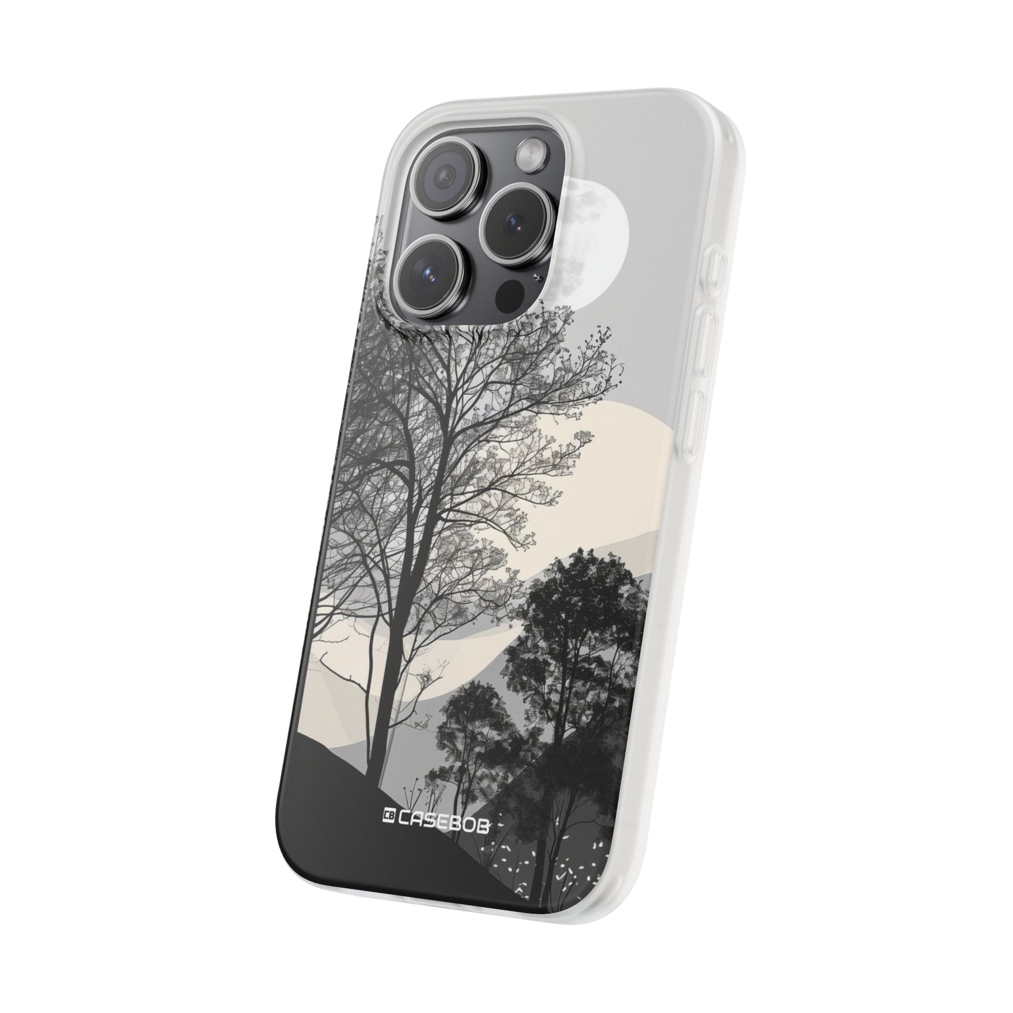 Moonlit Elegance | Flexible Phone Case for iPhone