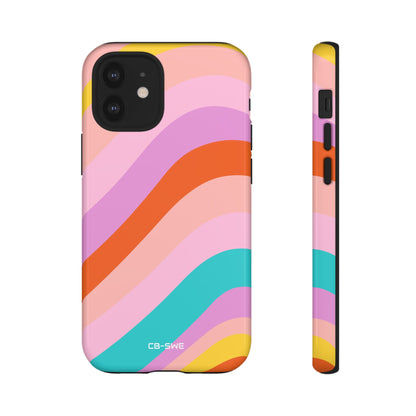 Fluid Color Waves - iPhone Case