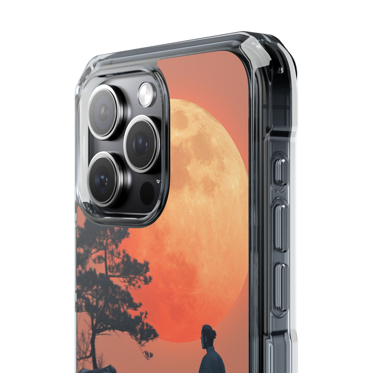 Moonlit Serenity - Phone Case for iPhone (Clear Impact - Magnetic)