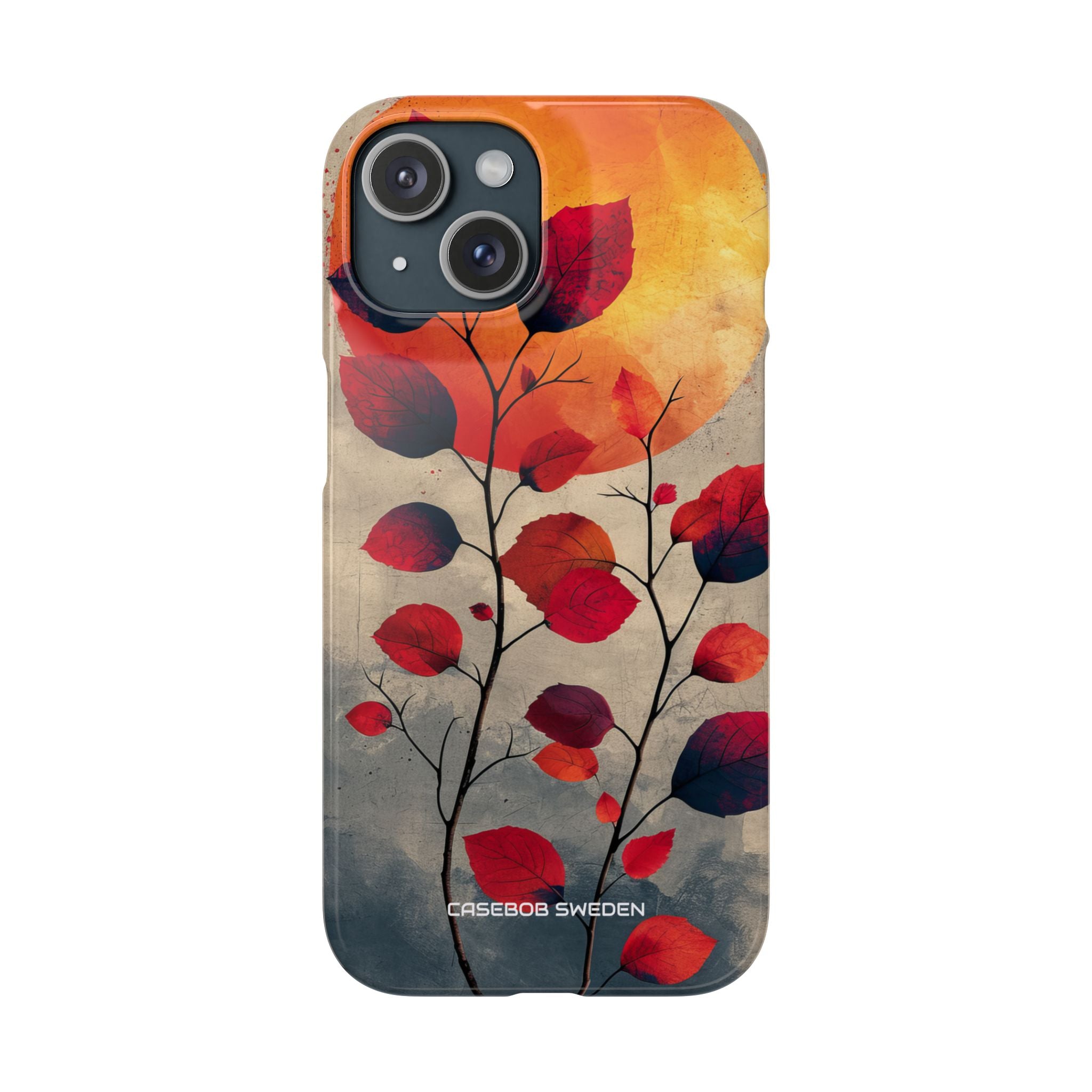 Sunlit Branch - Slim iPhone 15 Phone Case