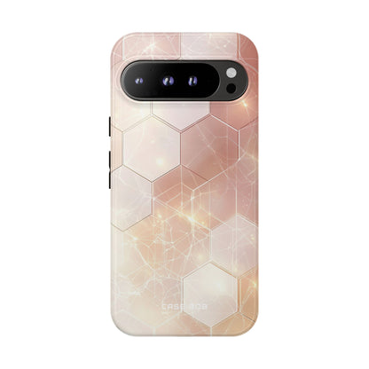 Honeycomb Glow Google Pixel 9 Pro XL Case - Tough