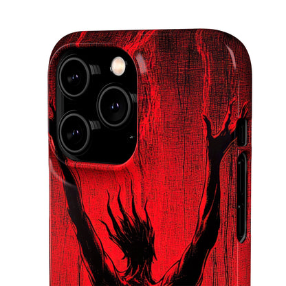 Crimson Despair iPhone 14 - Slim Phone Case