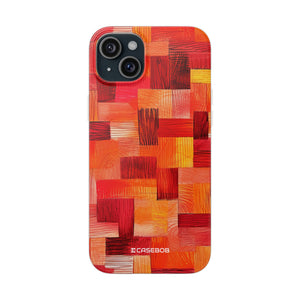 Warm Tone Pattern | Phone Case for iPhone (Flexible Case)