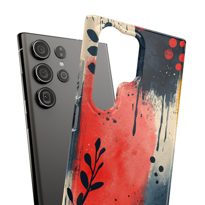 Vibrant Floral Energy Samsung S23 - Slim Phone Case