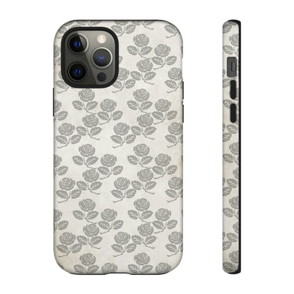 Roseniara Gothic Flower - Protective Phone Case