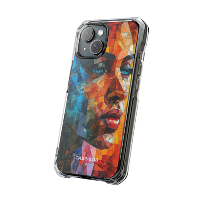 Mosaic Gaze iPhone 15 Case - Impact