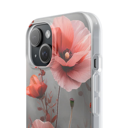 Ethereal Floral Elegance iPhone 15 - Flexi Phone Case