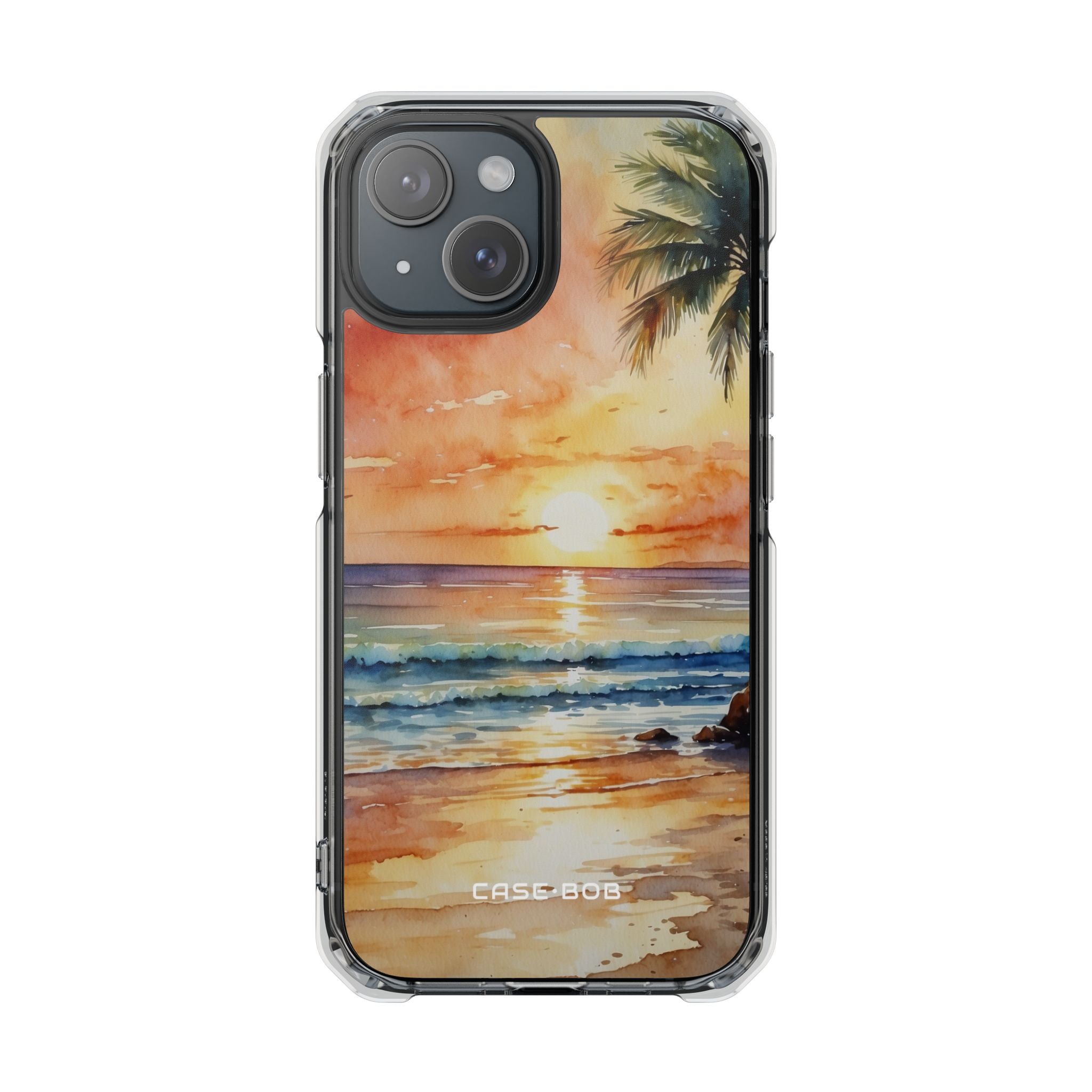 Sunset Palm iPhone 15 Case - Impact