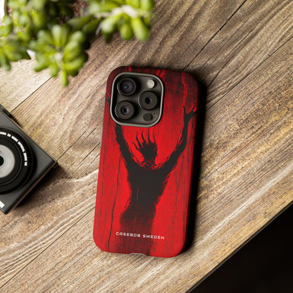 Crimson Despair iPhone 15 - Tough Phone Case