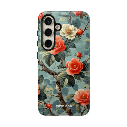 Coral Bloom Samsung S24 Case - Tough