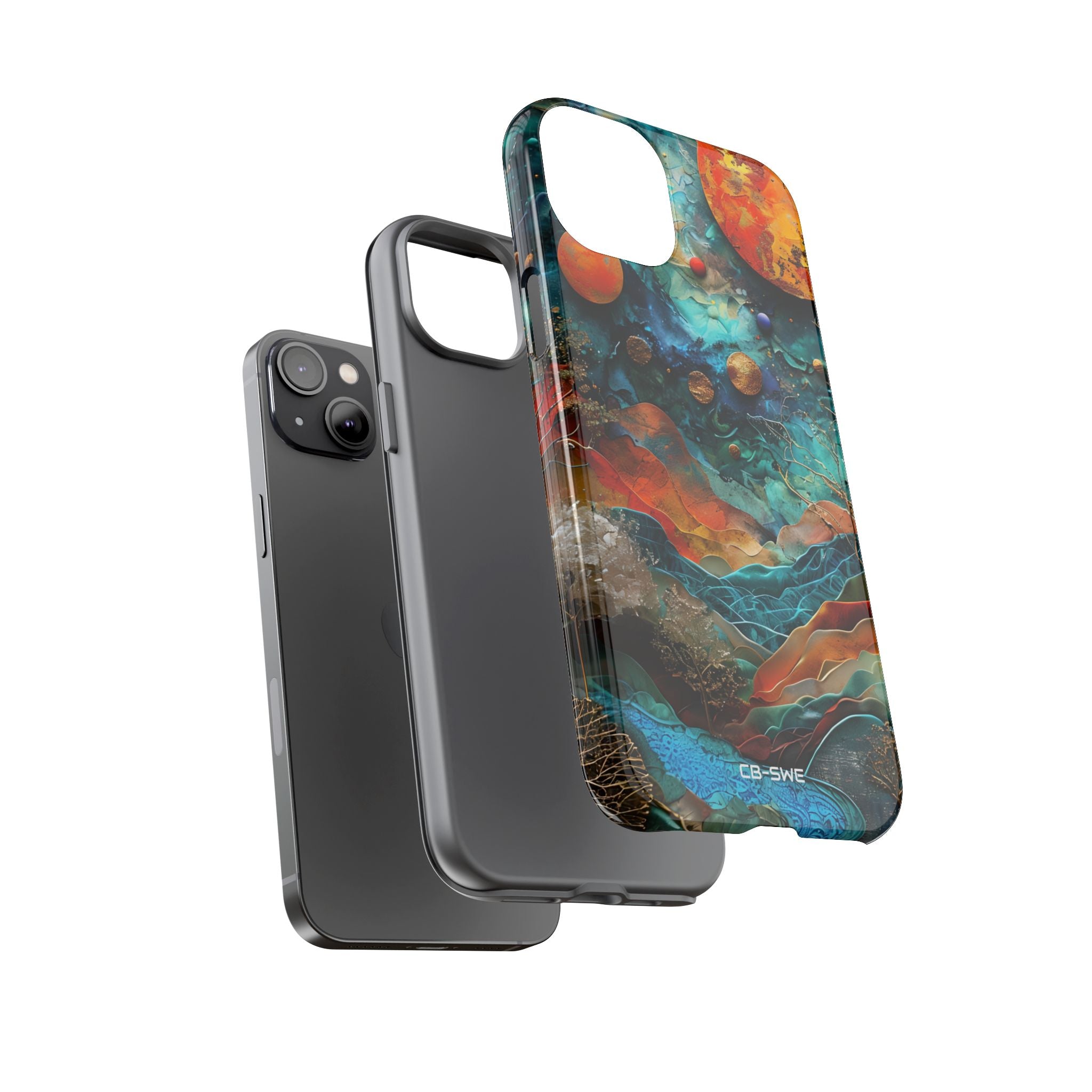 Celestial Wonders Unfold - iPhone Case