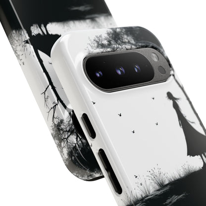 Cliffside Silhouette Google Pixel 9 Pro Case - Tough