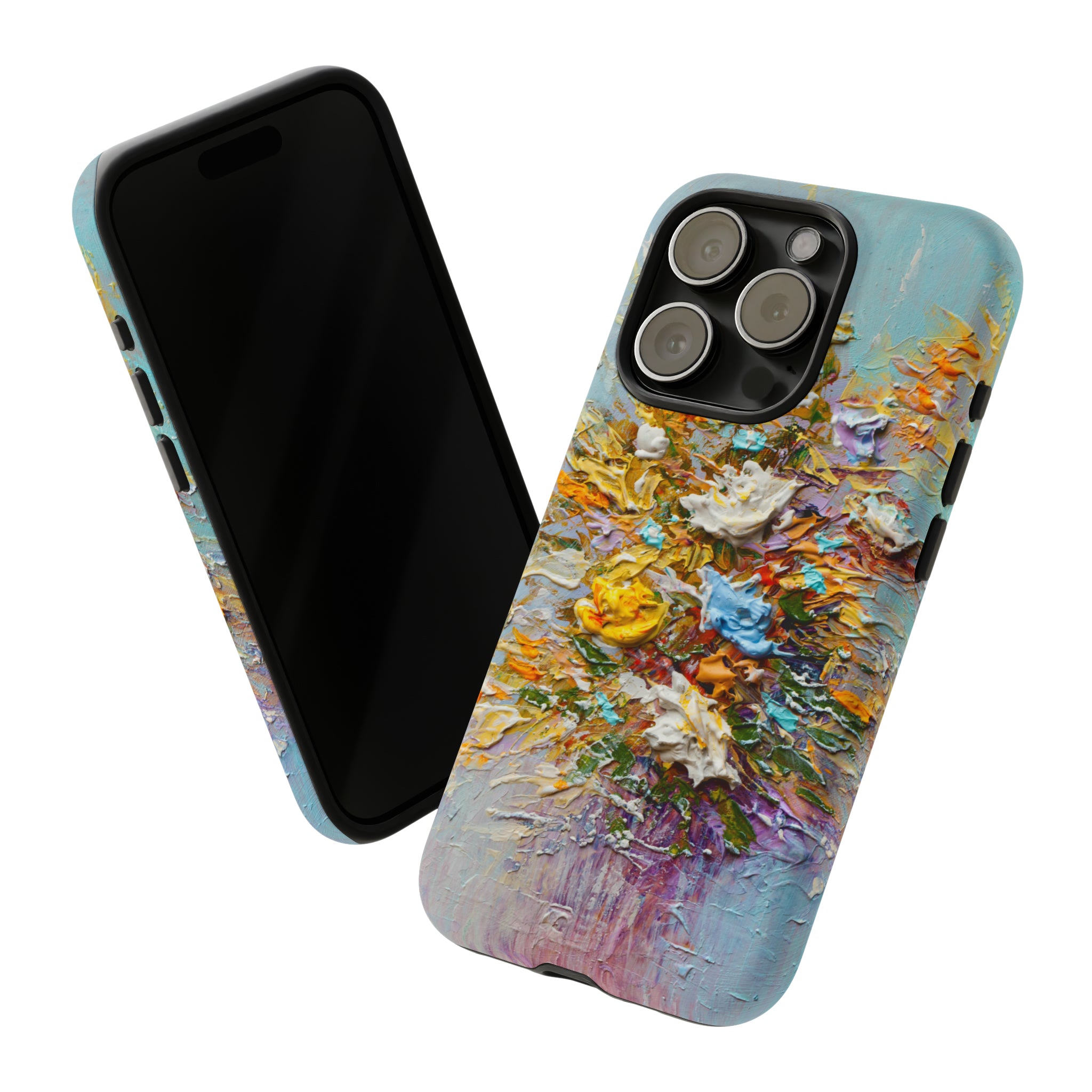 Oil painting - Bouquet of Flowers - Protective Phone Case