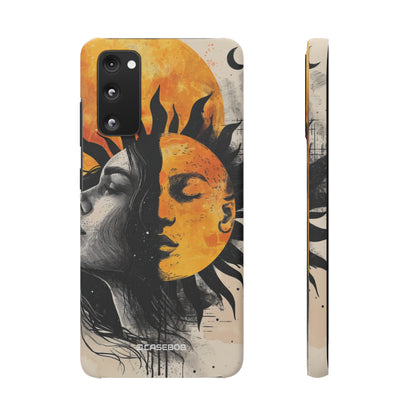 Sunlit Duality | Slim Phone Case for Samsung