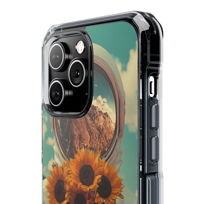 Sunflower Astronaut iPhone 14 Pro Max Case - Impact