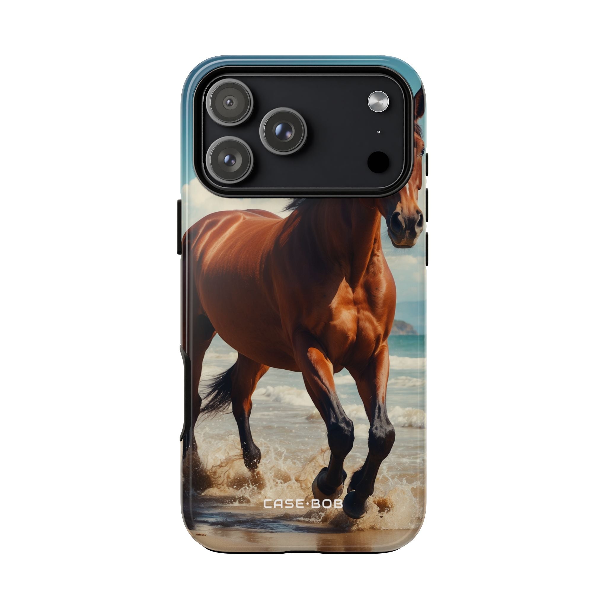 Blazing Horse iPhone 17 Pro Max Case - Tough