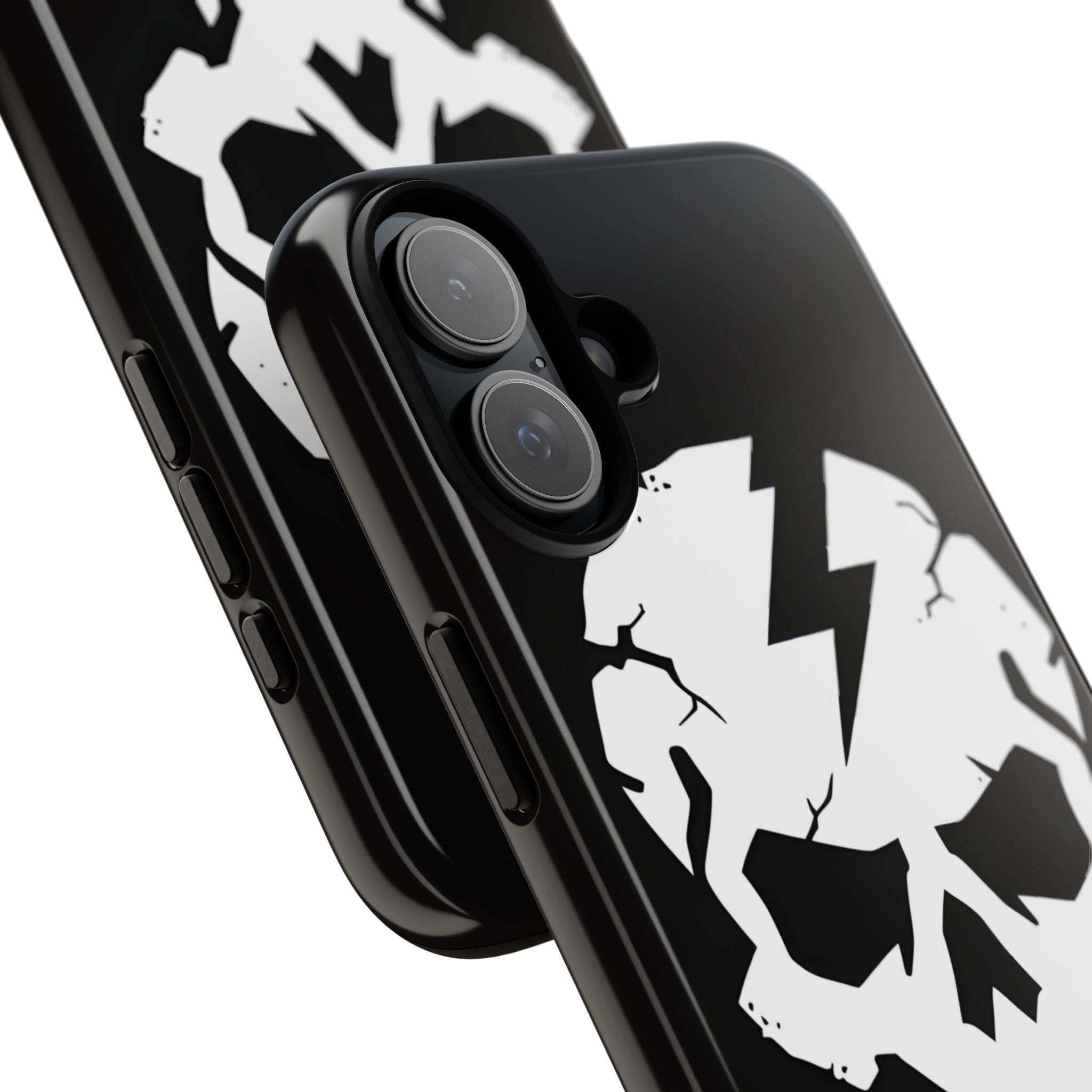 Cracked Skull Drama - iPhone Case