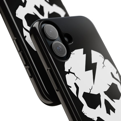 Cracked Skull Drama - iPhone Case