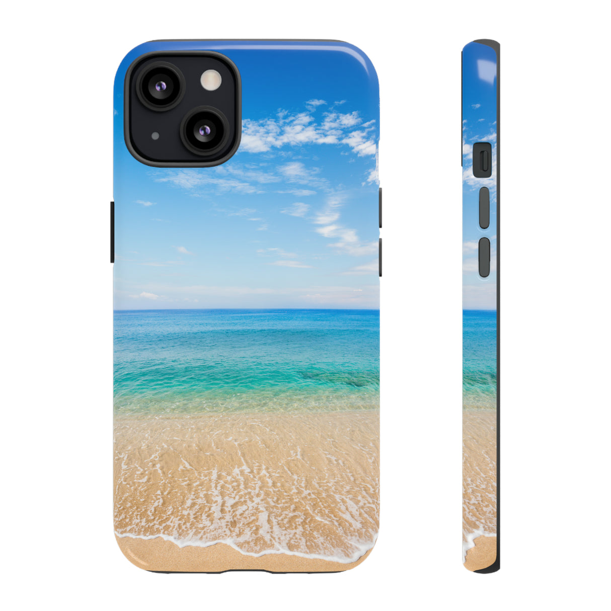 Tropical Beach - Protective Phone Case