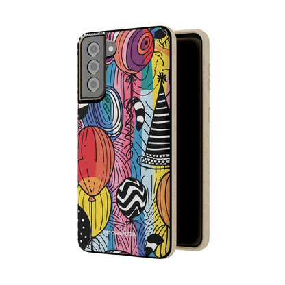 Vibrant Party Whimsy | Biodegradable Phone Case