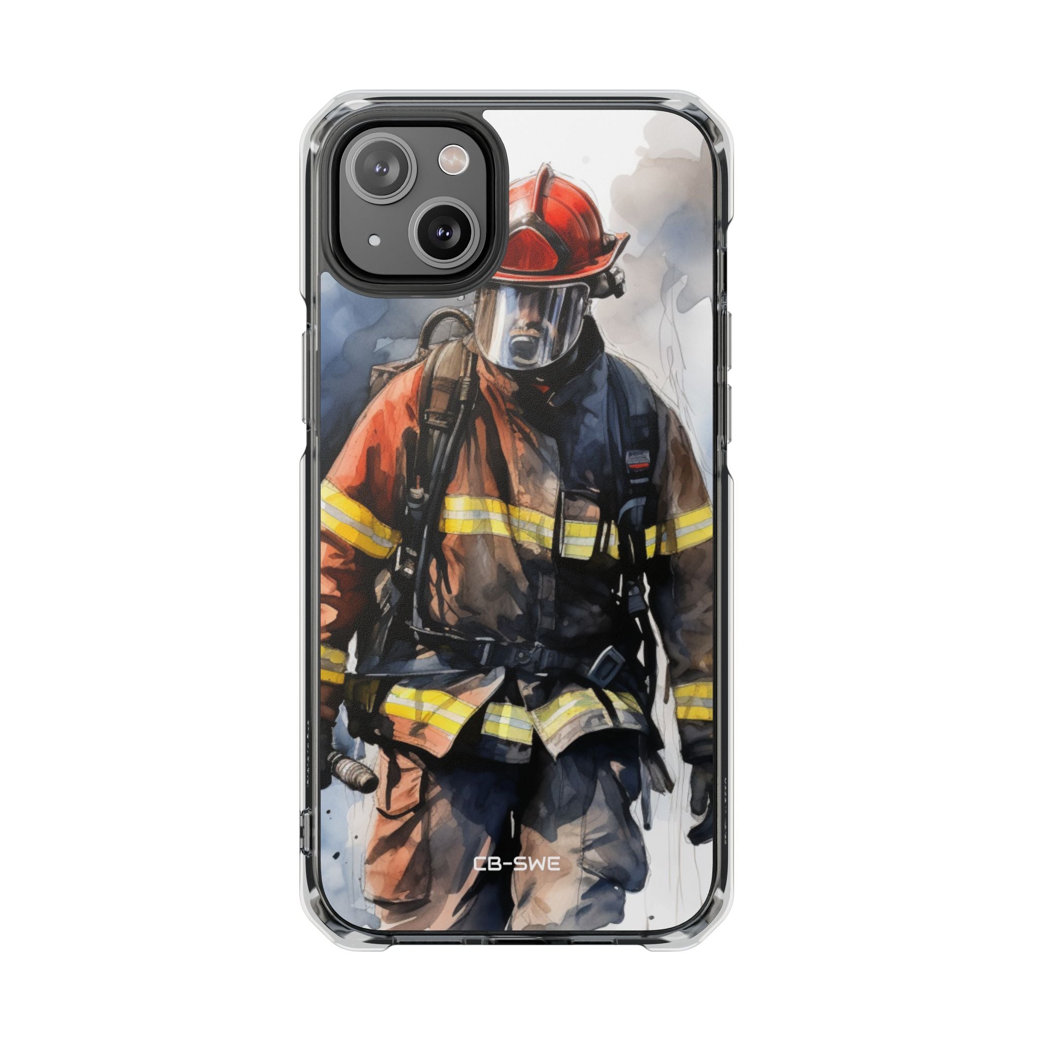 Firefighter In Motion iPhone Case - Impact