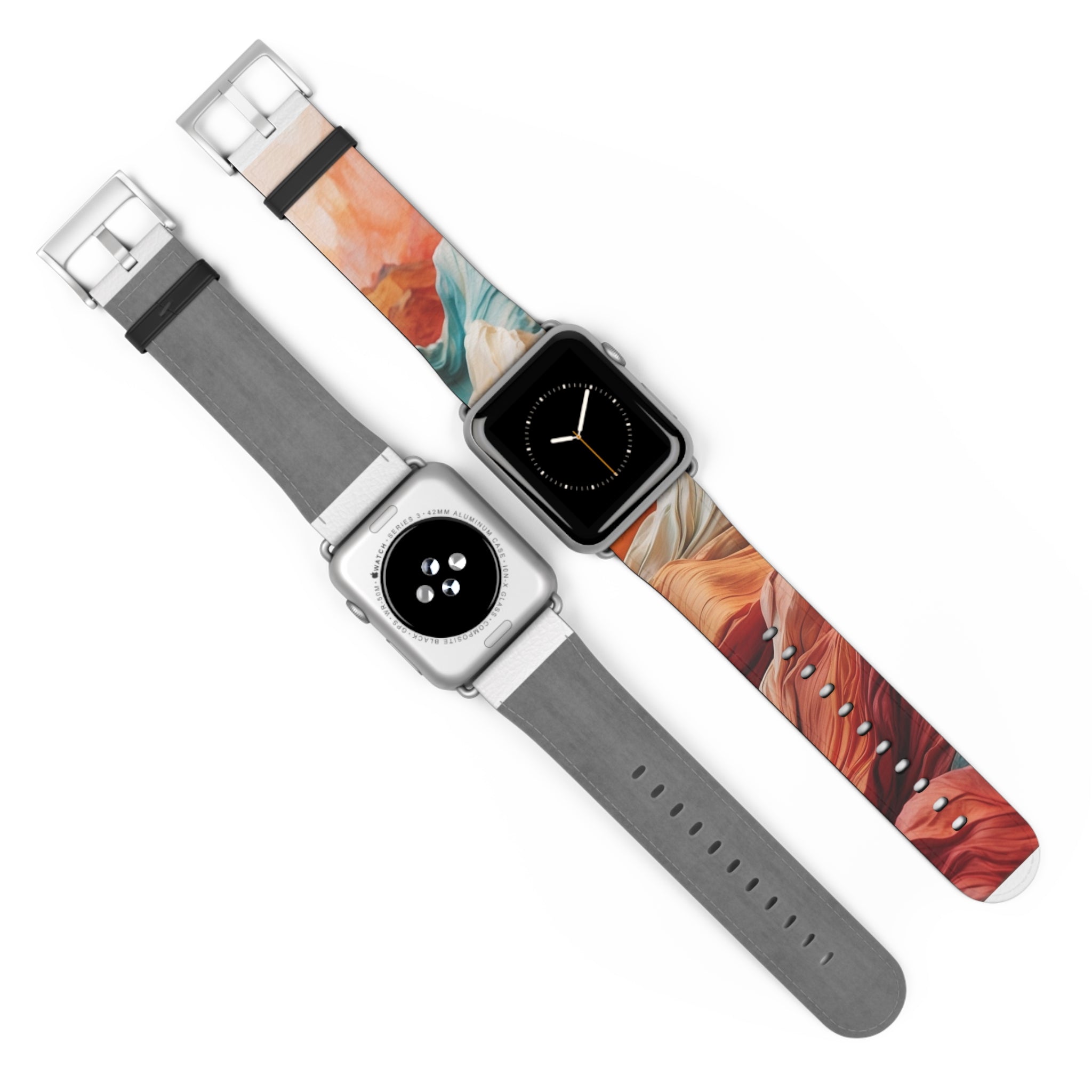 Fabric Peaks Sunset - Watch Band