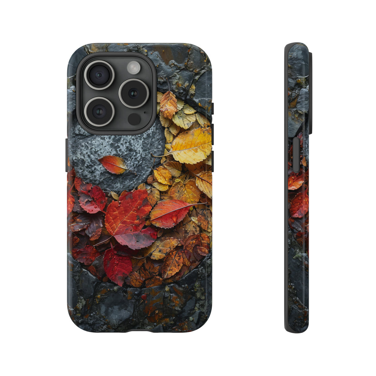 Autumn Peace Leaf Sign - Protective Phone Case