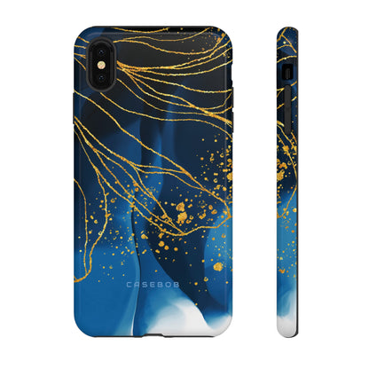 Blue Watercolor Art - Protective Phone Case