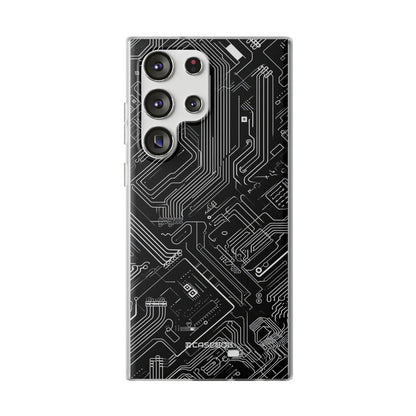 Cyber Circuitry Art | Flexible Phone Case for Samsung Galaxy