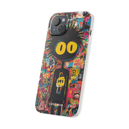 Spiky Shadow iPhone 15 Plus Case - Soft