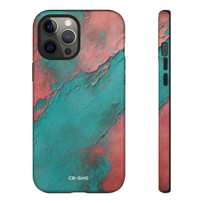 Turbulent Coral Flow - iPhone Case