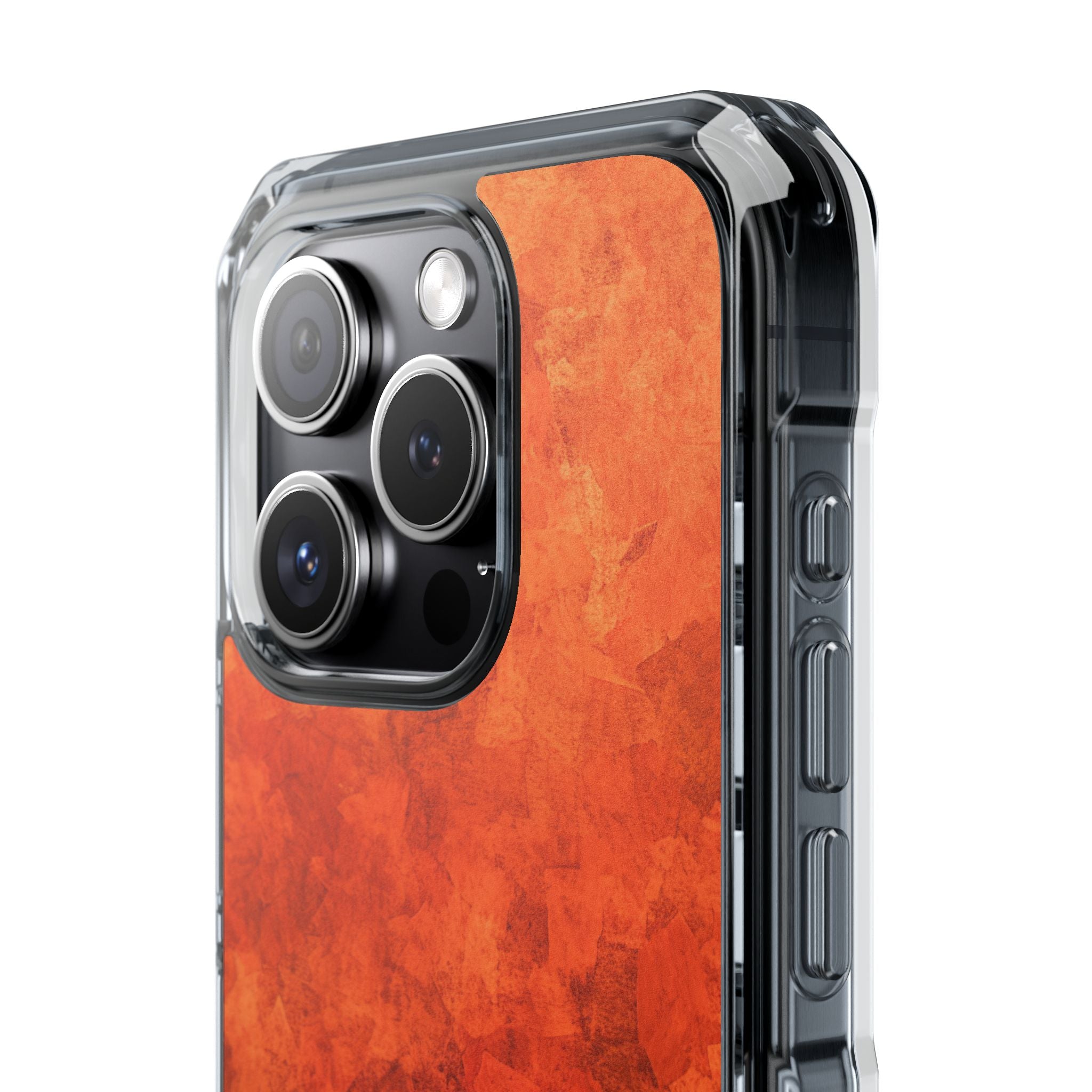 Strati d'Autunno Cremisi iPhone 15 - Impact Clear+