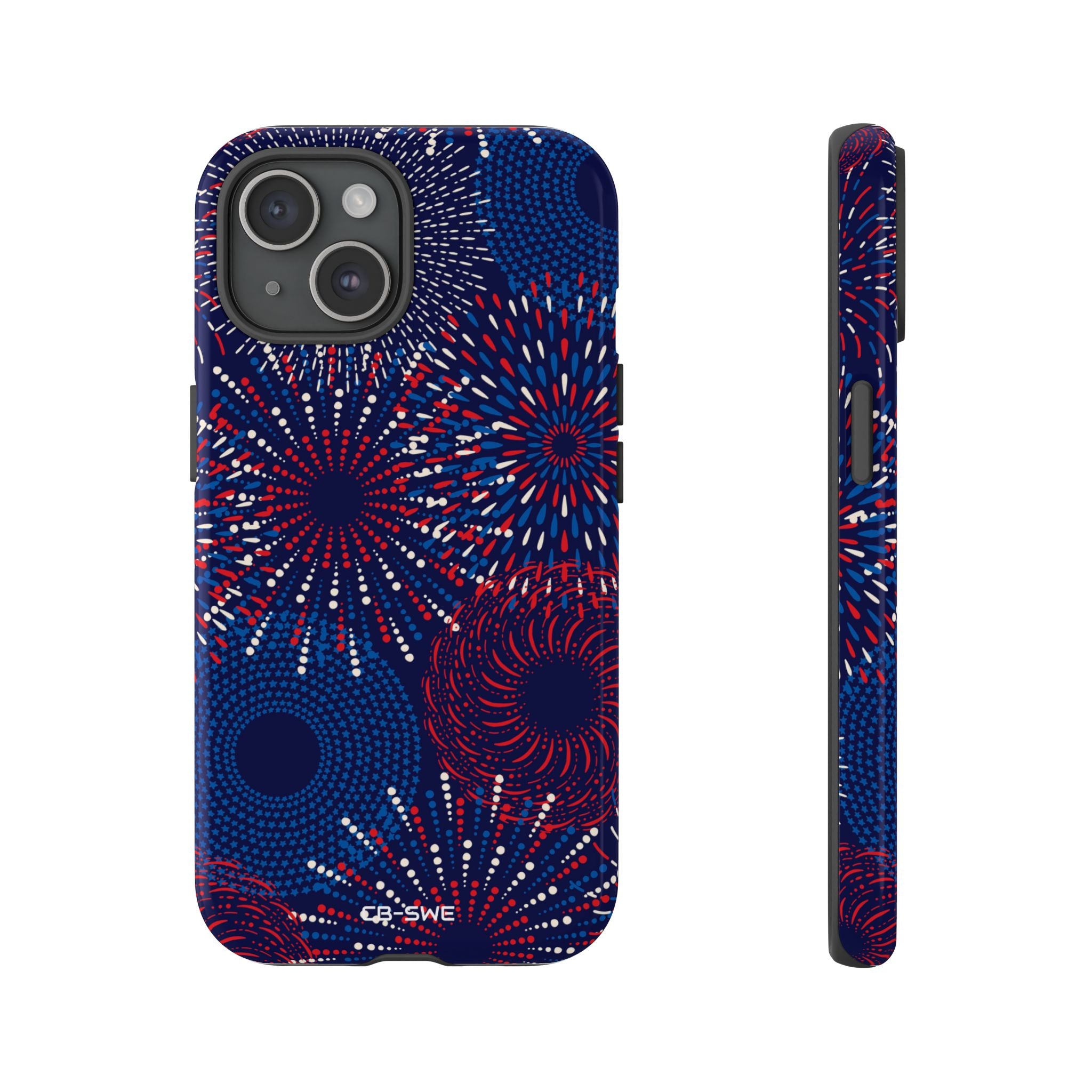 Vibrant Circles Emerge - iPhone Case