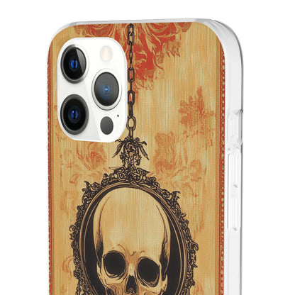 Gothic Skull Elegance iPhone 12 - Flexi Phone Case