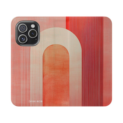 Crimson Archways - iPhone 15 Pro Case - Wallet