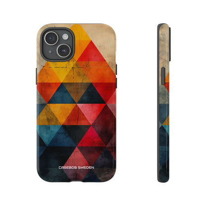 Geometric Energy - Tough iPhone 15 Phone Case