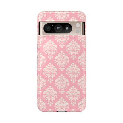 Pastel Damask Elegance - Google Pixel Case