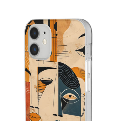 Cubist Introspection | Flexible Phone Case for iPhone