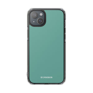 Green Sheen | Phone Case for iPhone (Clear Impact Case - Magnetic)