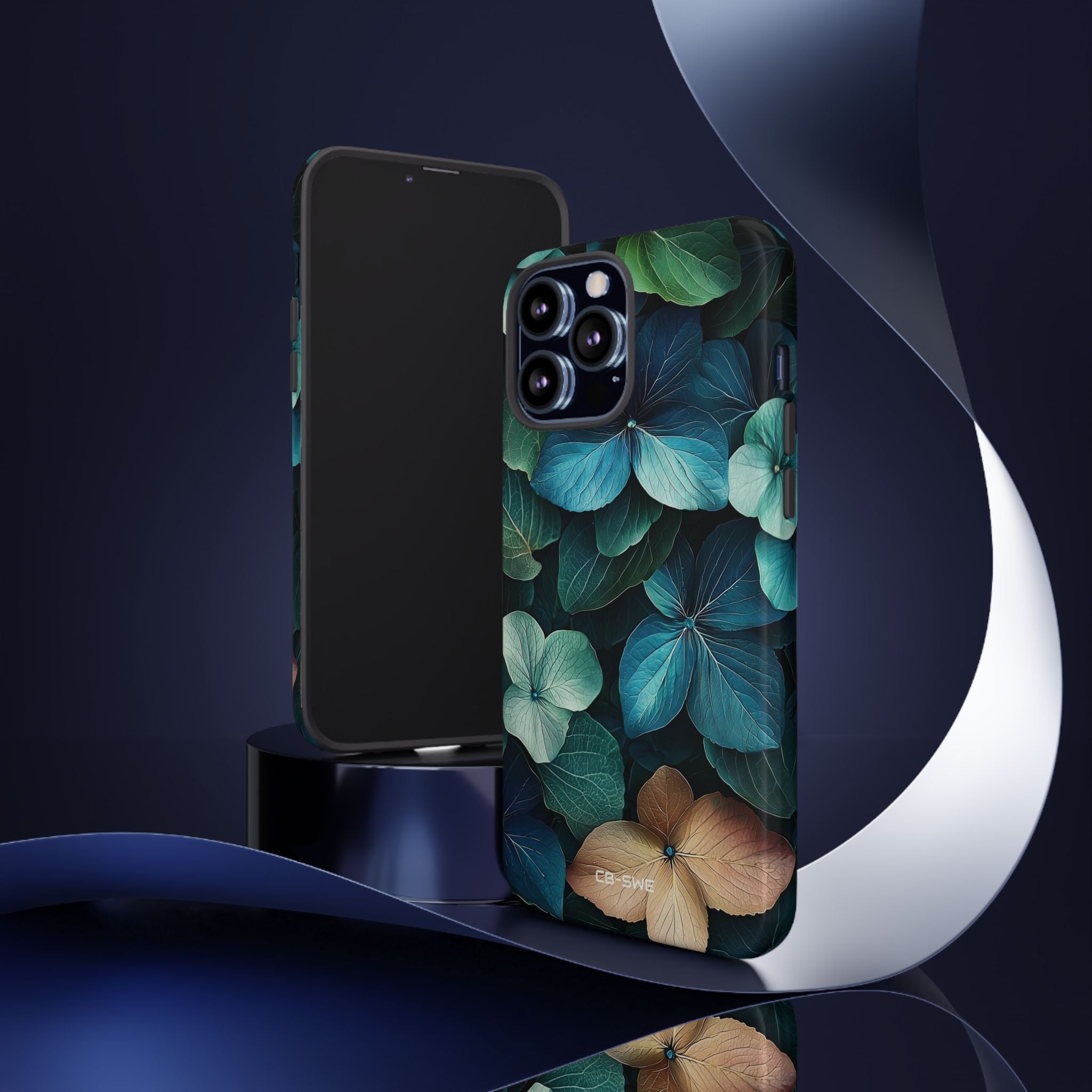 Serene Leaf Arrangement - iPhone Case