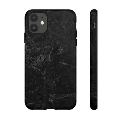 Black Marble - Protective Phone Case