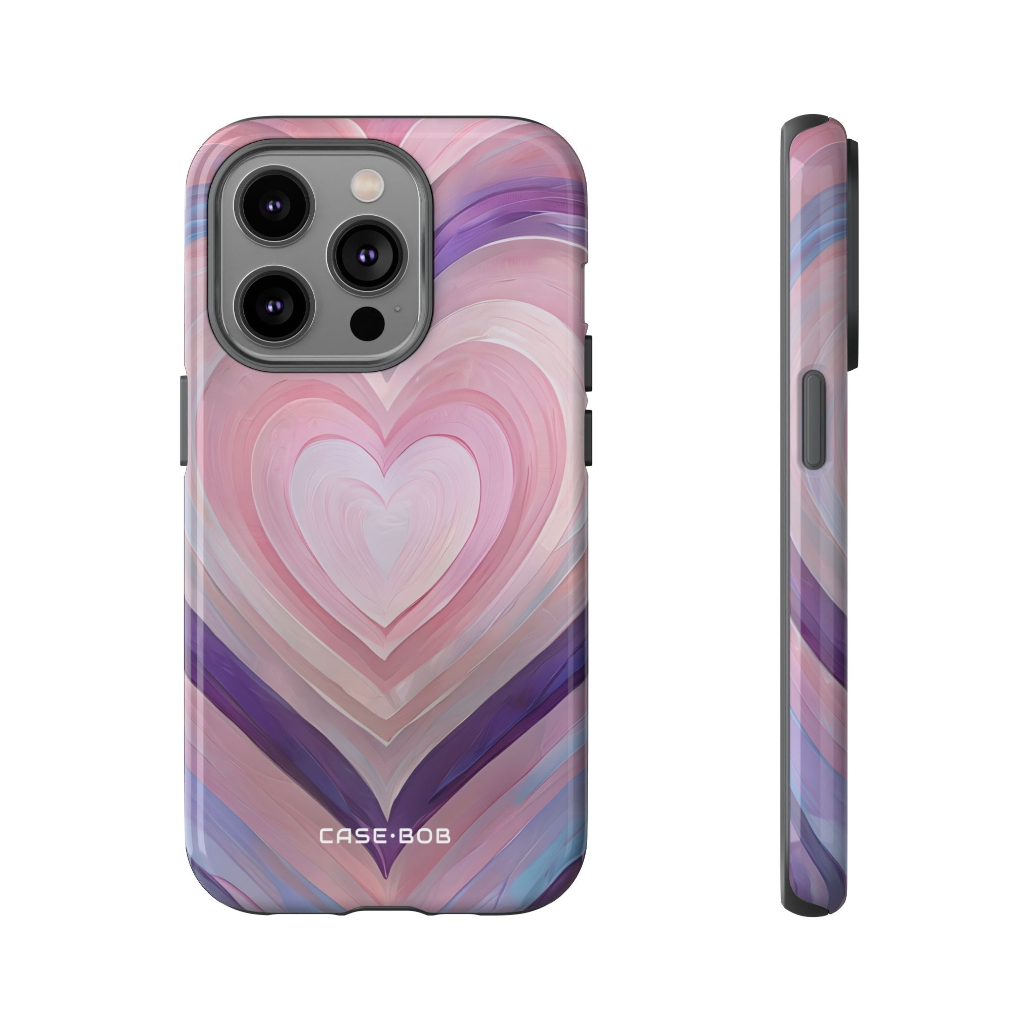 Radiant Heartbrush iPhone 14 Pro Case - Tough